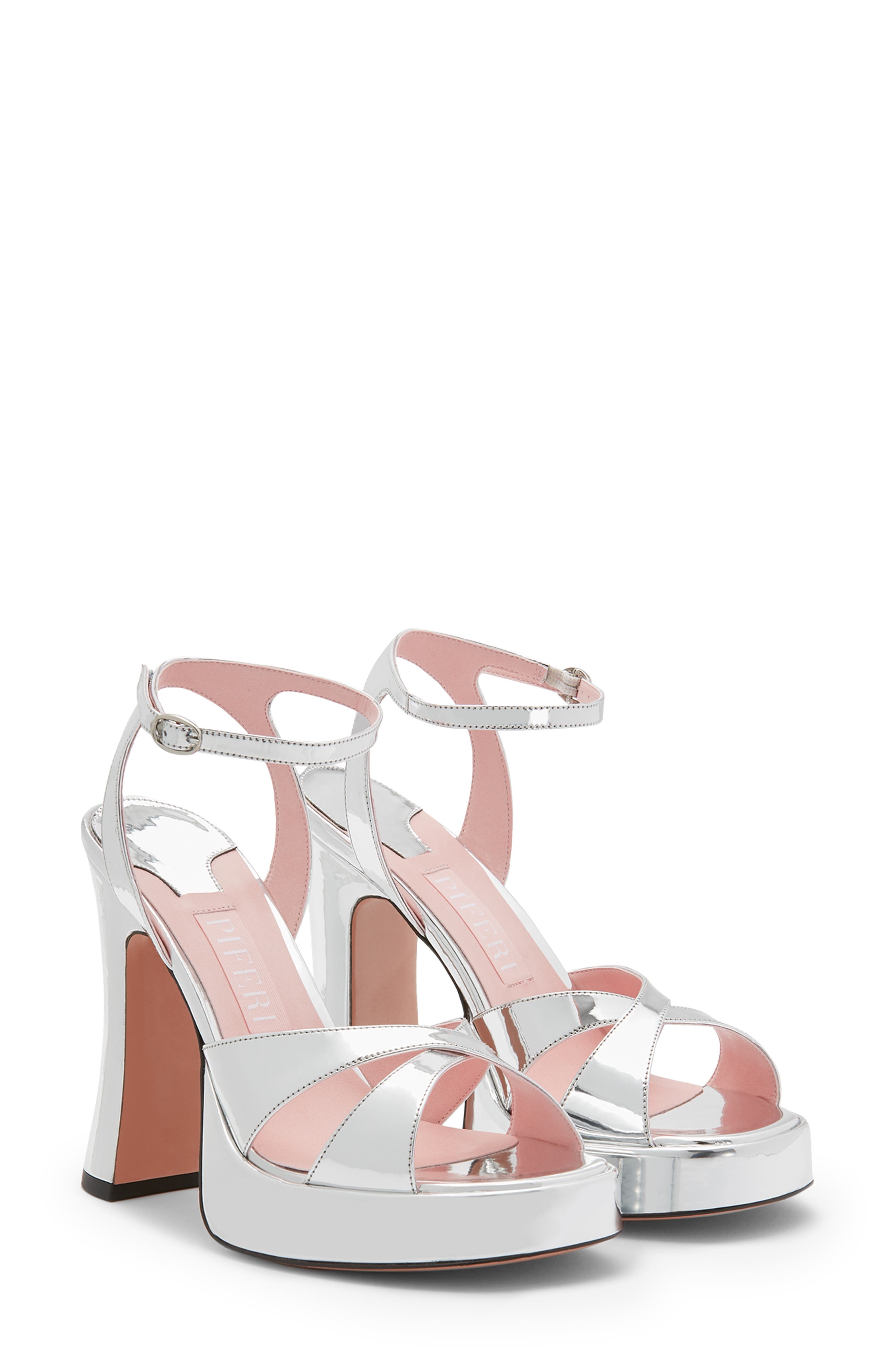 Piferi Miranda Ankle Strap Platform Sandal, Main, color, 