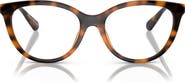 Emporio Armani 53mm Cat Eye Optical Glasses