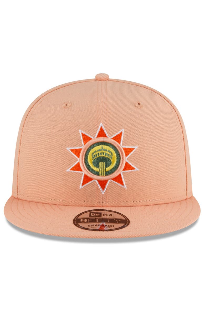 New Era Men's New Era  Pink San Antonio Spurs 2023/24 City Edition Alternate 9FIFTY Snapback Adjustable Hat, Alternate, color, 