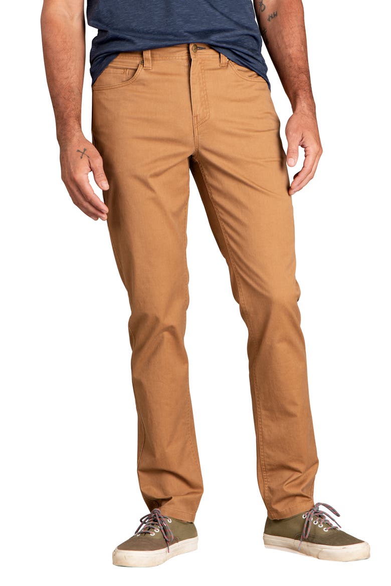 Mission Ridge 5 Pocket Lean Pant, Main, color, TABAC VINTAGE WASH