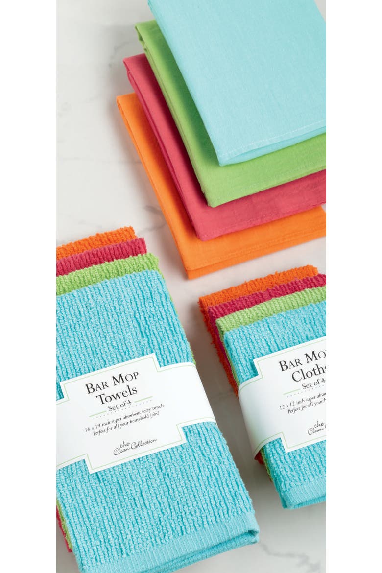 Bright Flour Sack Set Of 4, Main, color, Brights