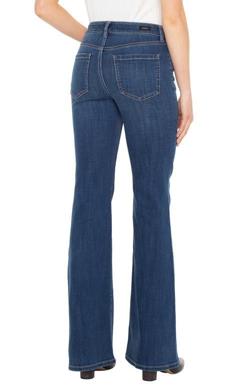 Liverpool Los Angeles Hannah Flare Jeans In Blue