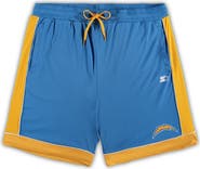 STARTER Men's Starter Powder Blue/Gold Los Angeles Chargers Fan Favorite Fashion Shorts