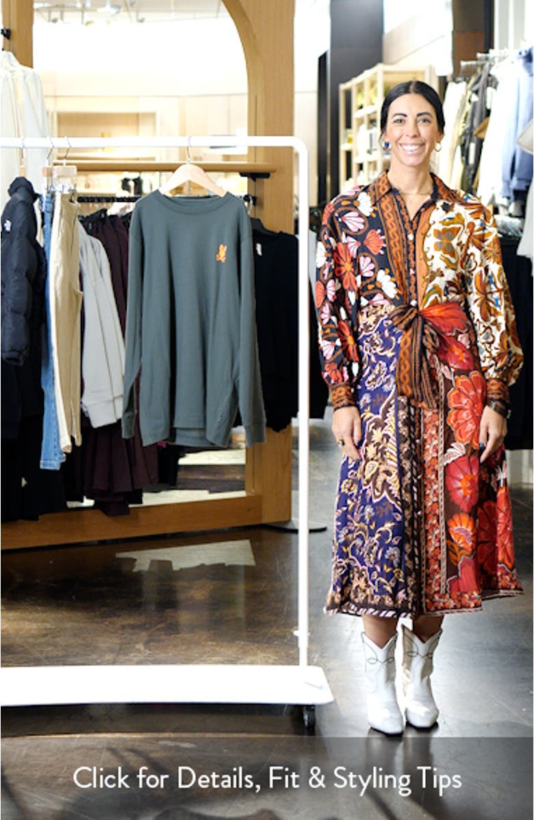 Kids' Richardson Long Sleeve Cotton Graphic T-Shirt, sales video thumbnail