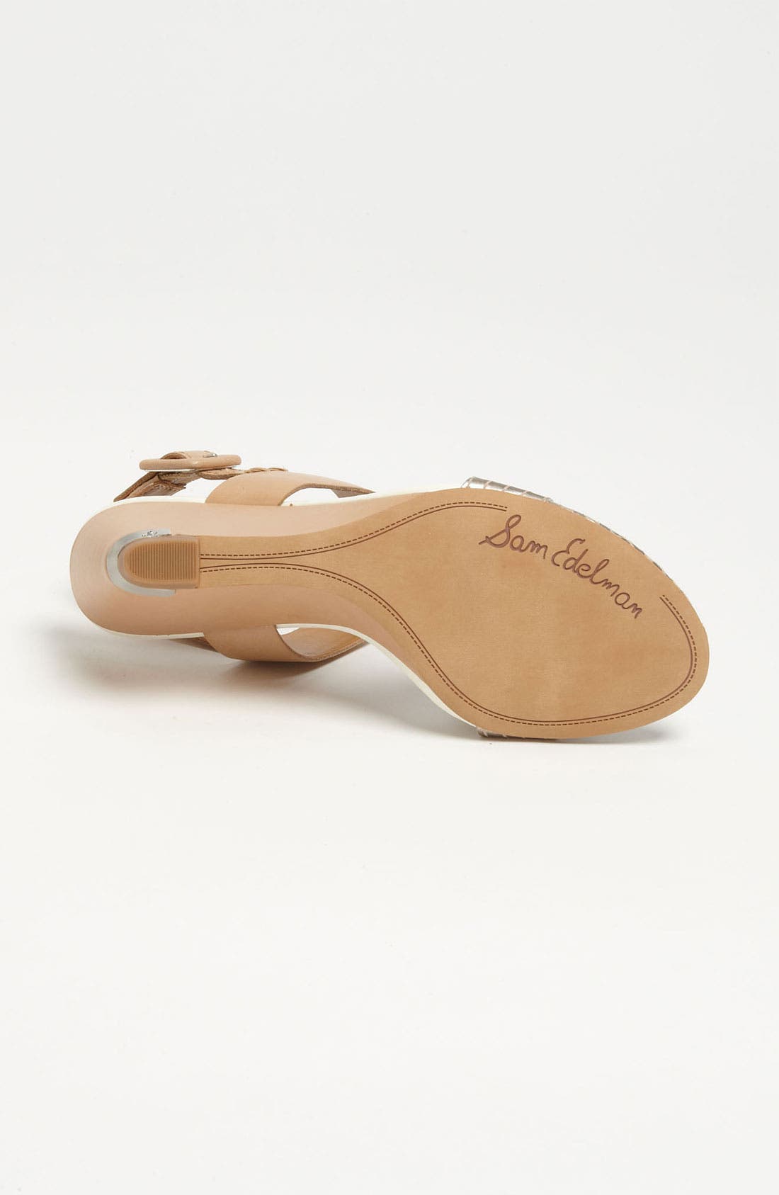 'Sutton' Sandal, Alternate, color, NATURAL/ LIGHT GOLD