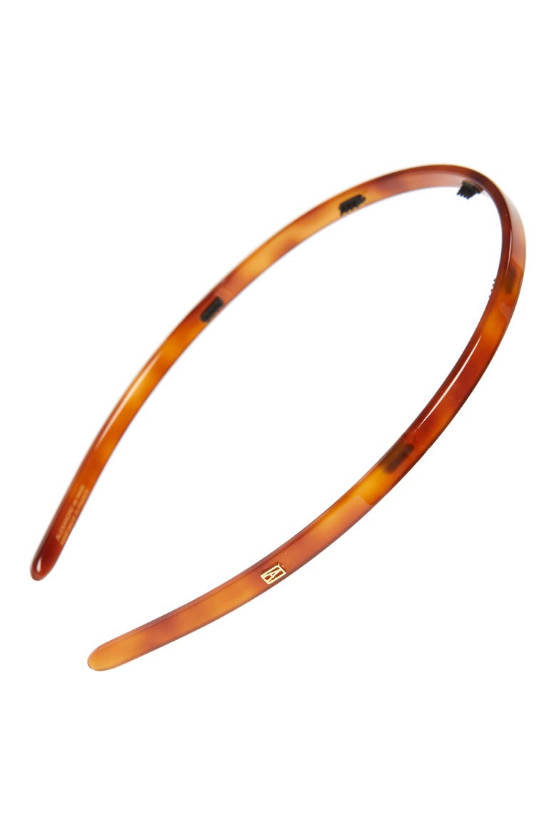 Thin Headband, Main, color, TORTOISE