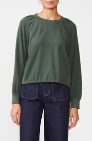 Anthem the Label Raglan Bungee Hem Sweater