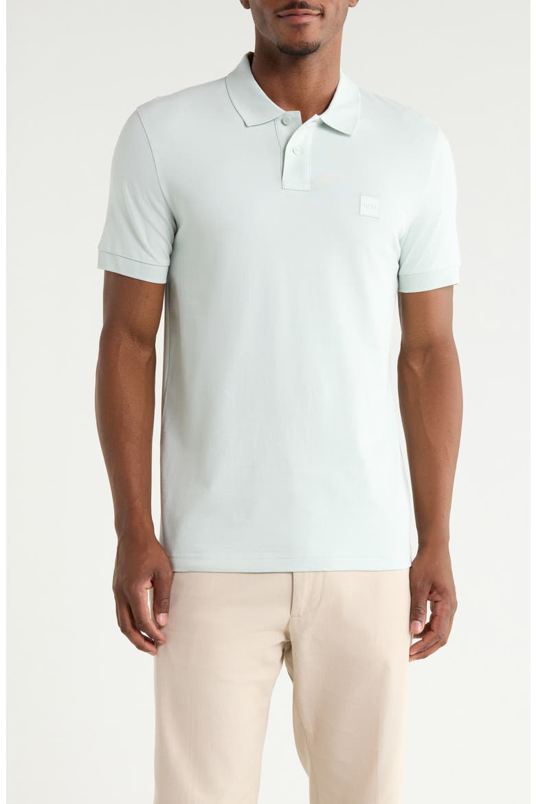 Passenger Stretch Cotton Polo, Main, color, OPEN BLUE