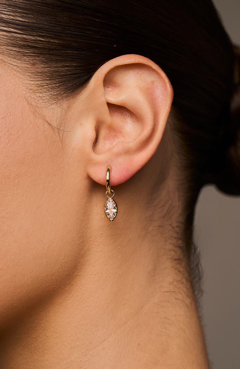 LILI CLASPE Estelle Marquise Drop Earrings, Alternate, color, Gold