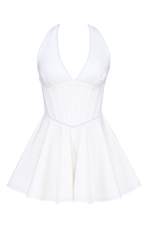 HOUSE OF CB HOUSE OF CB ELEANOR HALTER ROMPER