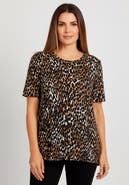 Jessica London Fine Gauge Crewneck Knit Shell