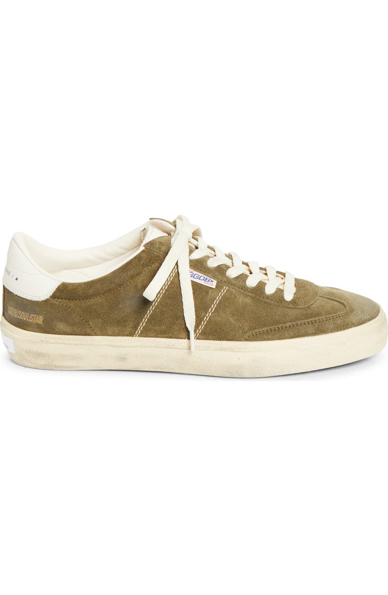 Golden Goose Soul Star Low Top Sneaker, Alternate, color, Olive Green/ White/ Milk