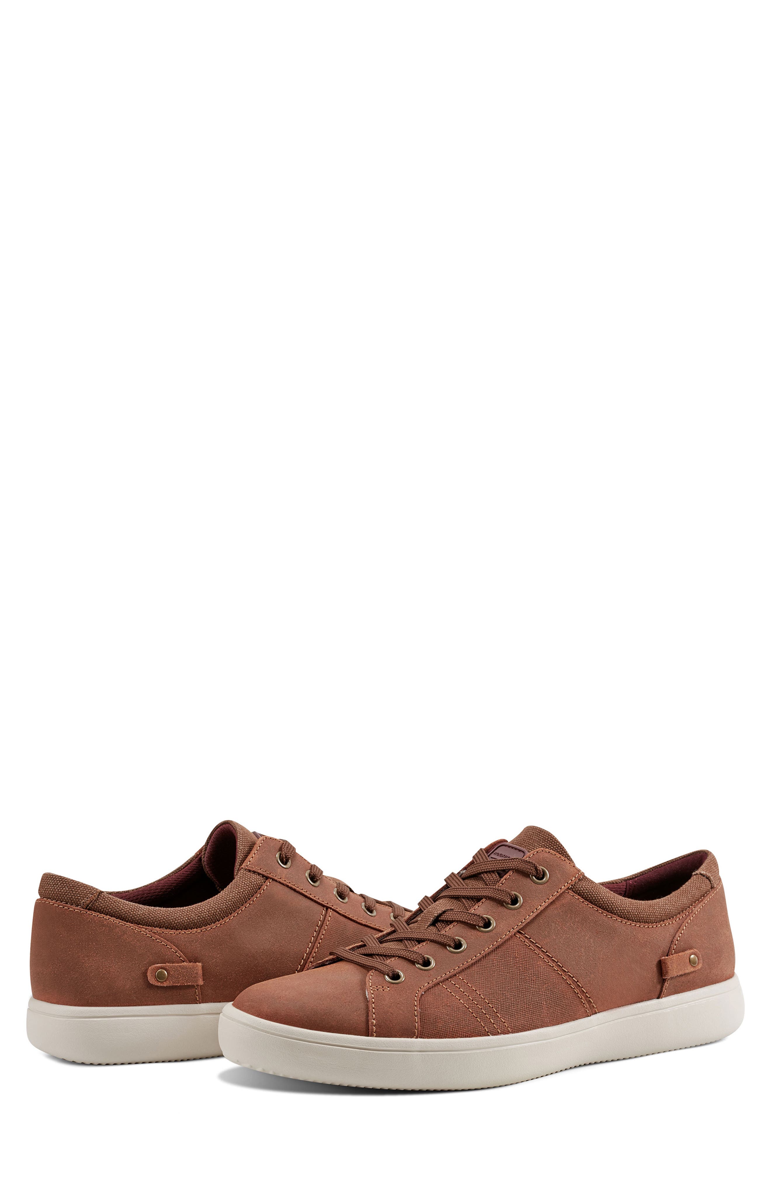 Rockport Colletie Sneaker, Alternate, color, Medium Natural/ Dark Blue