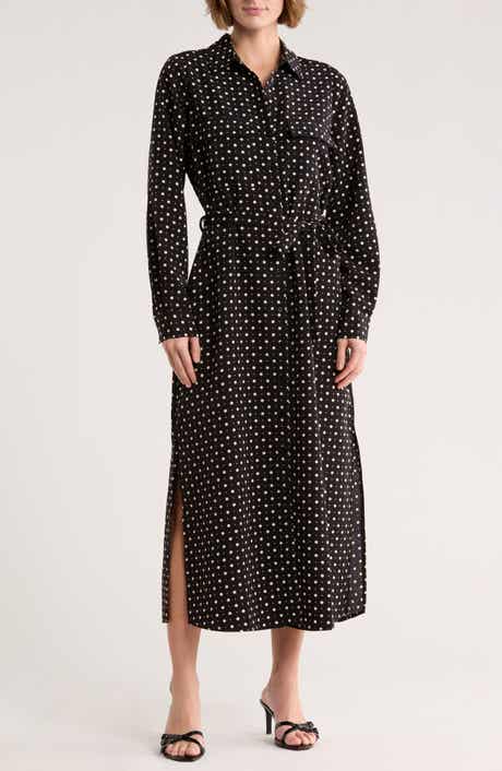 NORDSTROM RACK Tie Waist Shirtdress