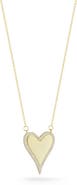 SPHERA MILANO Cubic Zirconia Halo Heart Pendant Necklace
