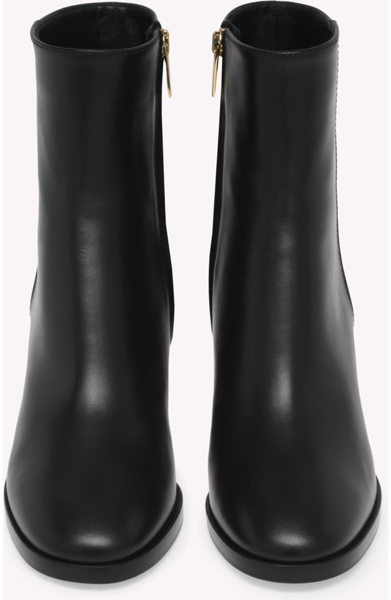 Gianvito Rossi Santiago Bootie, Alternate, color, Black Calf