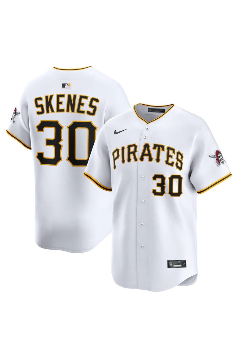 Men's Nike Paul Skenes White Pittsburgh Pirates Home Limited Player Jersey, Alternate, color, White