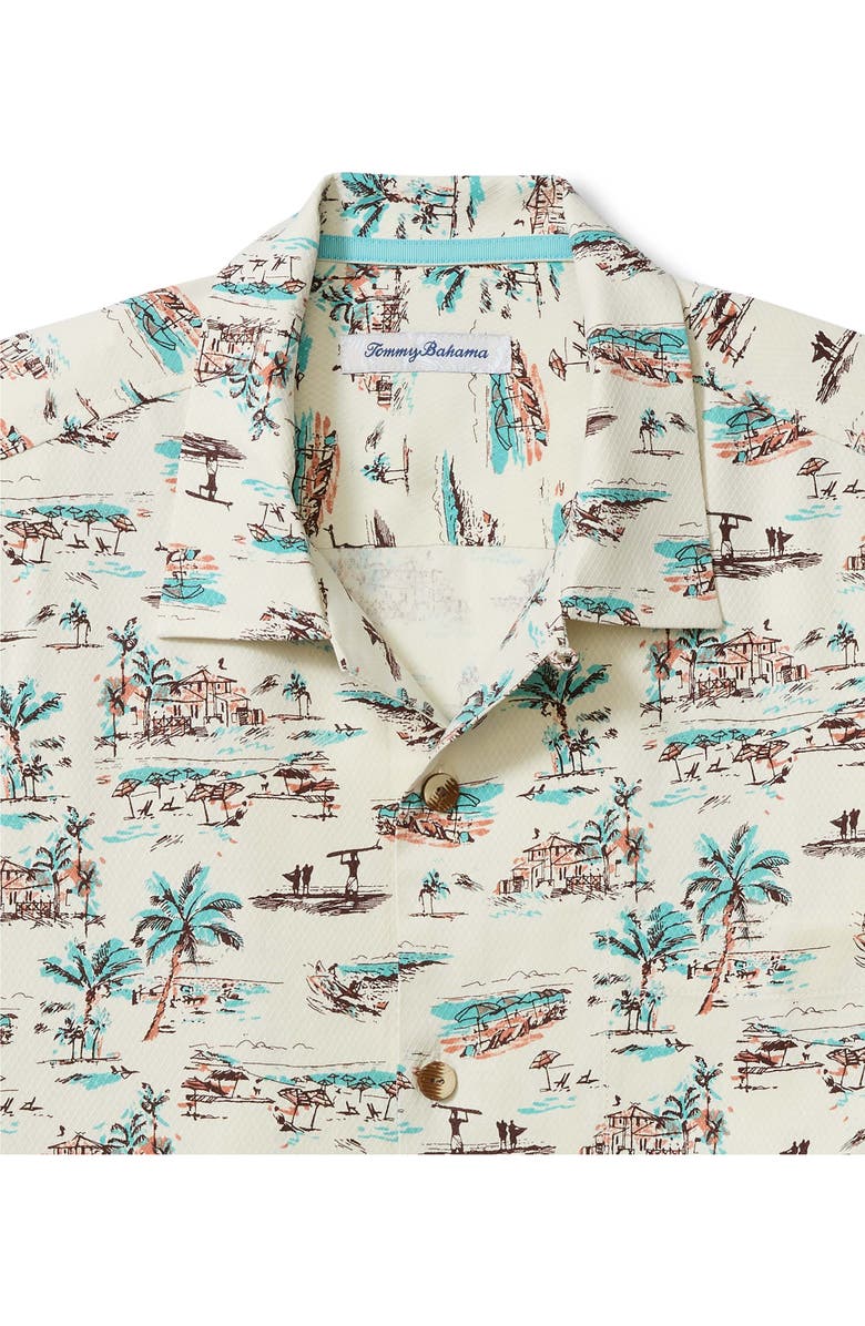 Tommy Bahama Casablanco Silk Camp Shirt, Alternate, color, 