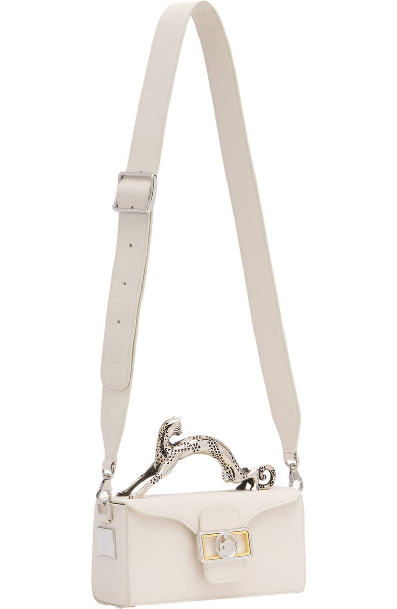 Lanvin Nano Pencil Cat Leather Bag, Alternate, color,