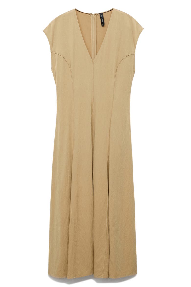 Godet Pleat Dress, Alternate, color, LIGHT/ PASTEL GREY