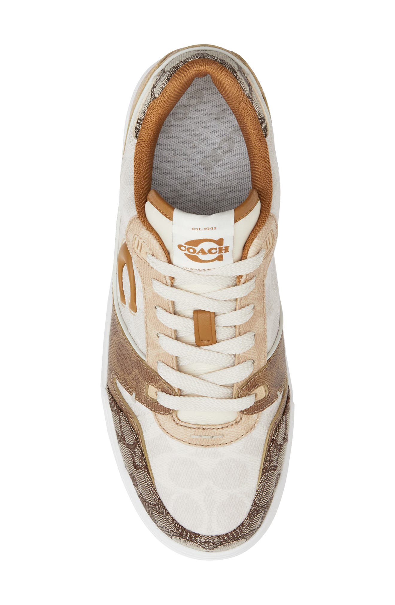 COACH Soho Platform Sneaker, Alternate, color, Brown Multi