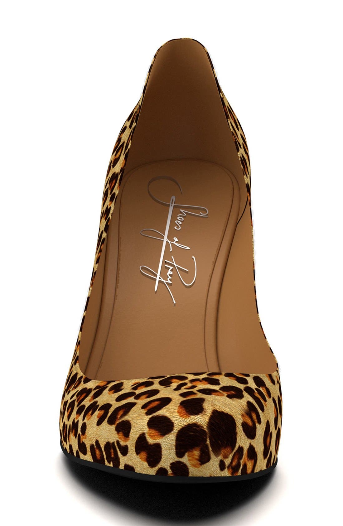 Leopard Genuine Calf Hair Pump, Alternate, color, DARK LEOPARD HAIR