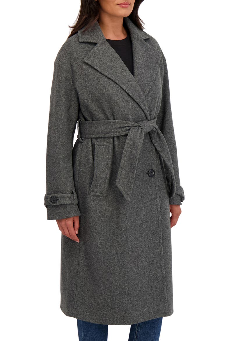 Wool Oversize Trench Coat, Alternate, color, CHARCOAL