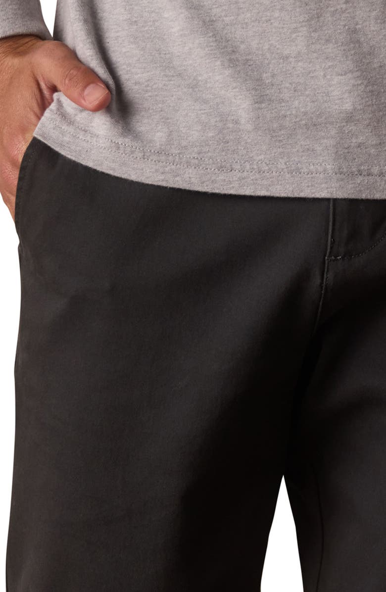 The Normal Brand Stretch Straight Leg Chino Pants, Alternate, color, Charcoal