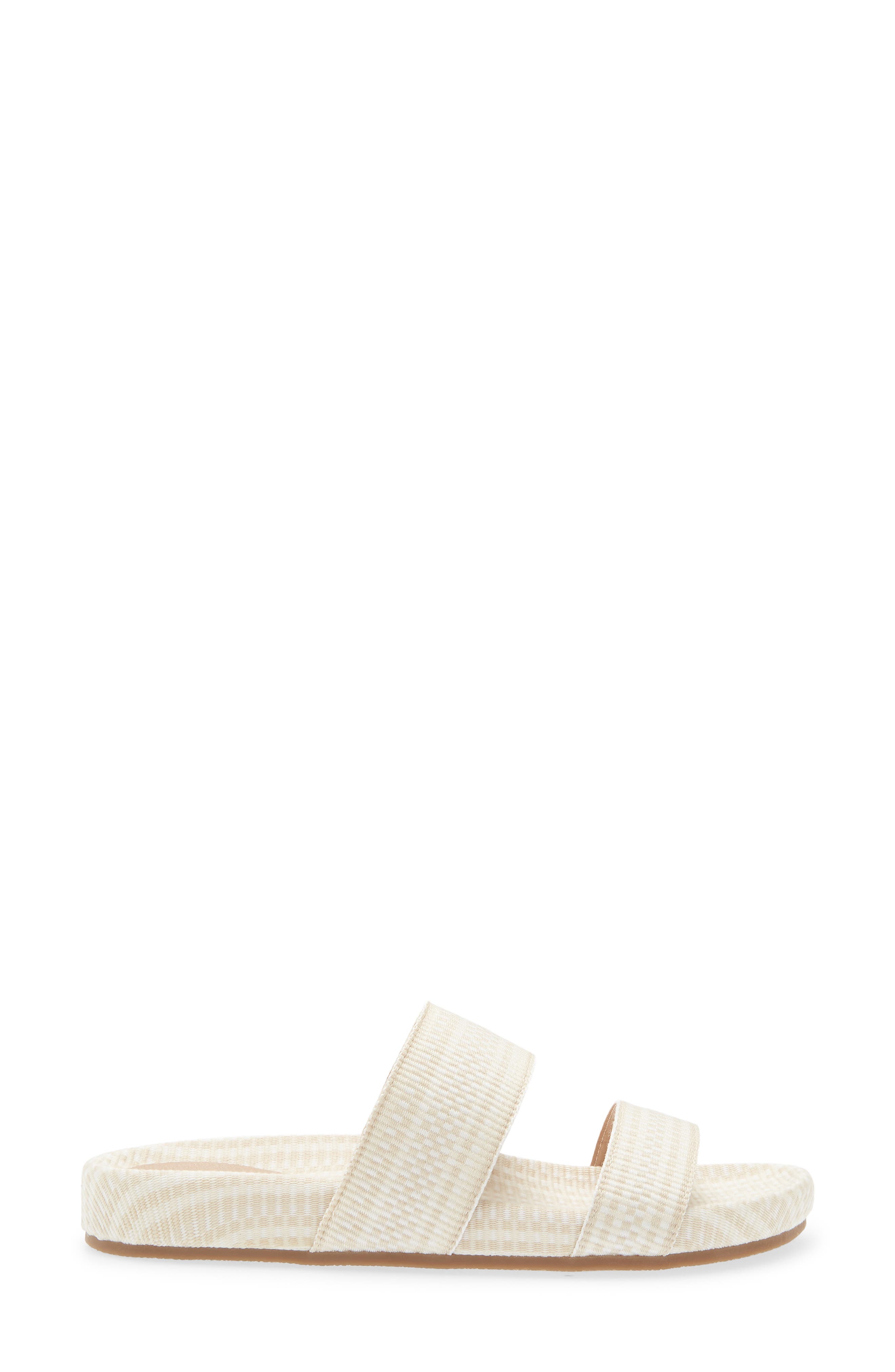 Katherinea Slide Sandal, Alternate, color, WHITE CREAM