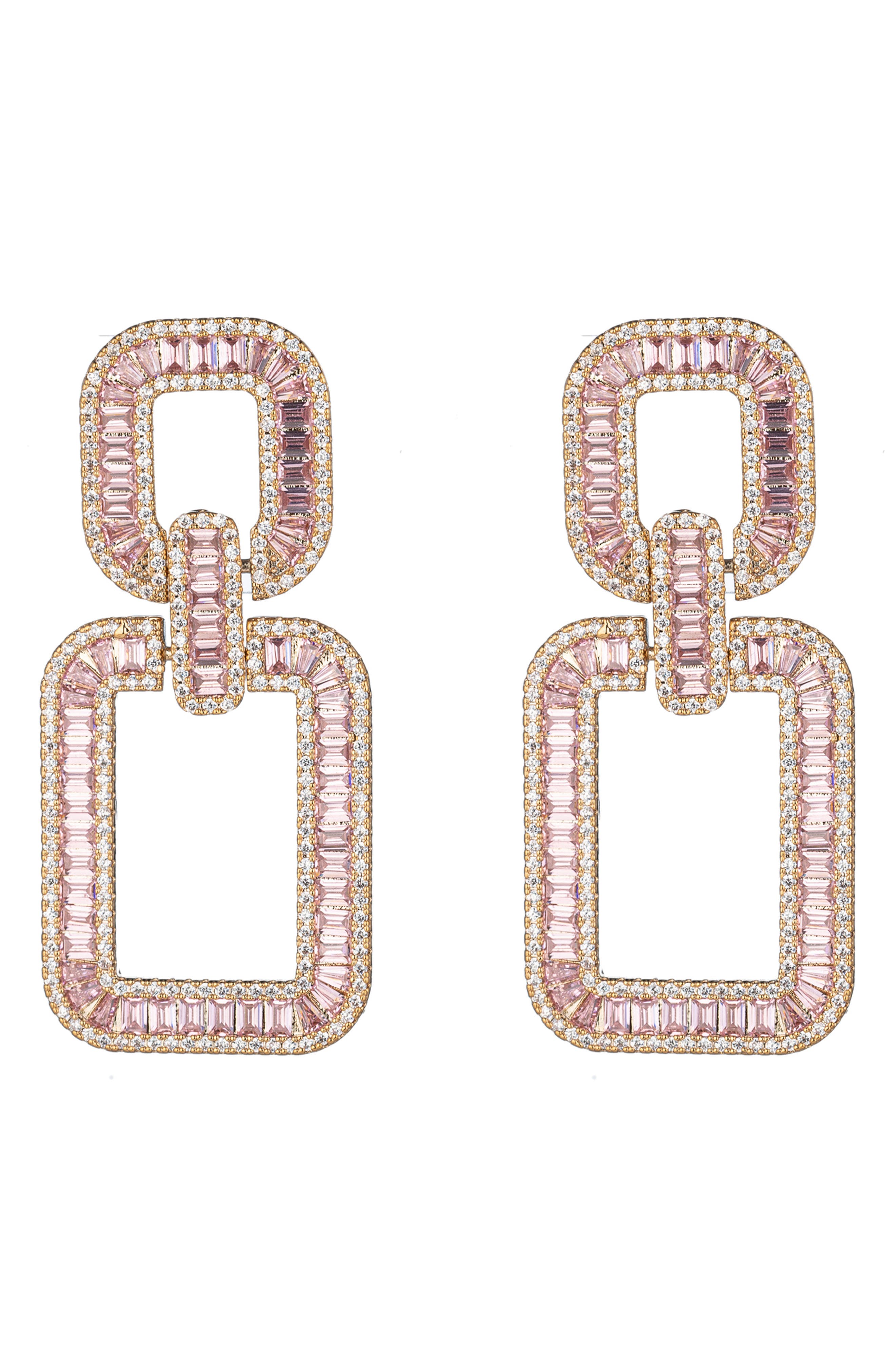 EYE CANDY LOS ANGELES Sophie Cubic Zirconia Earrings