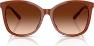COACH 57mm Gradient Square Sunglasses