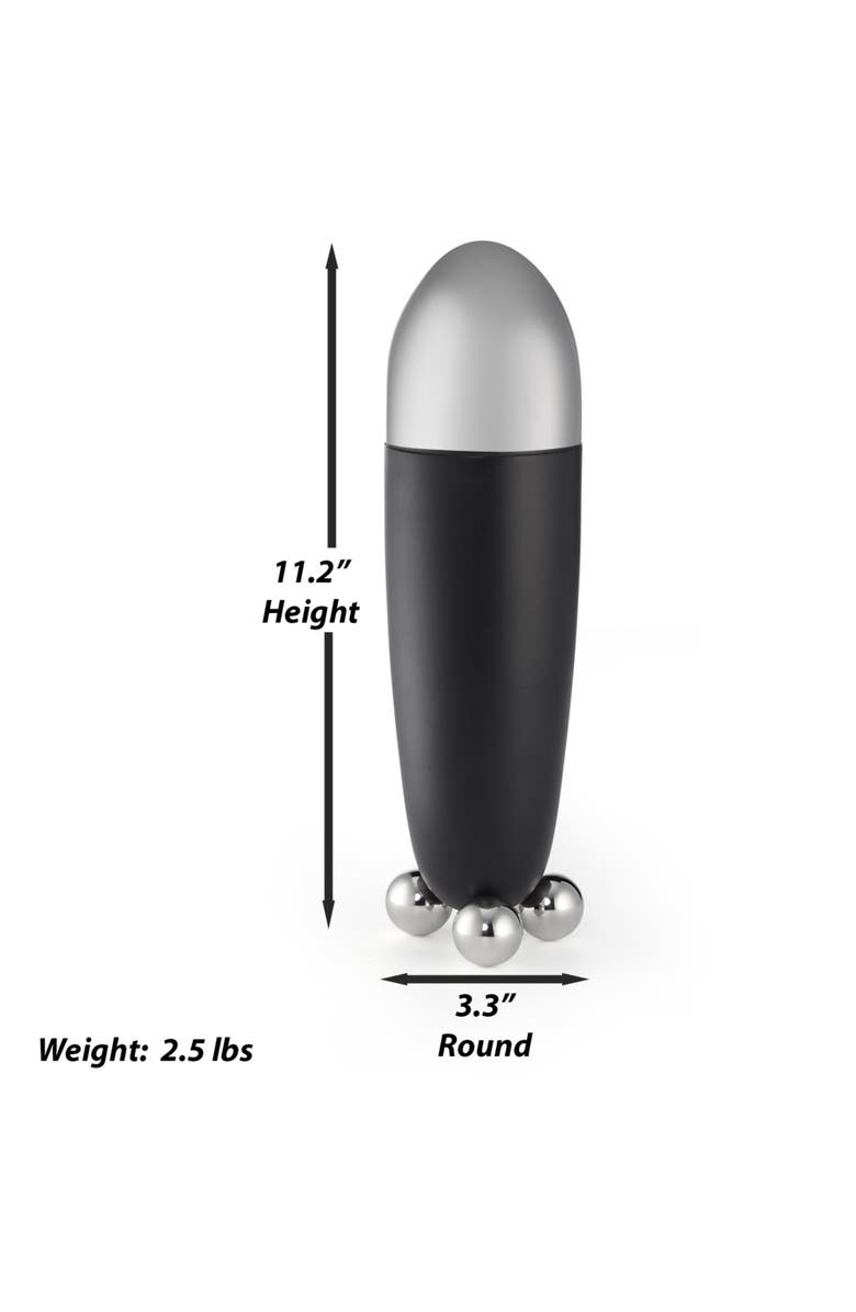 ROSELLI TRADING COMPANY Astro 3-Piece Bar Set, Alternate, color, Black