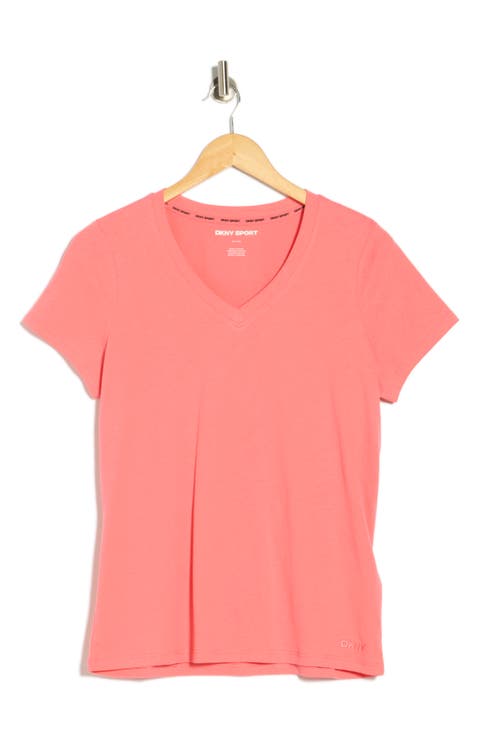 Solid V-Neck T-Shirt
