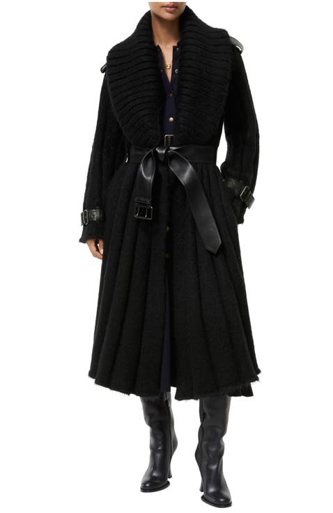 Wool Mohair Silk Coat