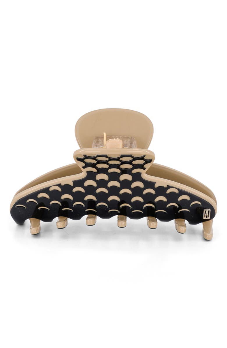 Alexandre de Paris Contrast Overlay Claw Clip, Main, color,