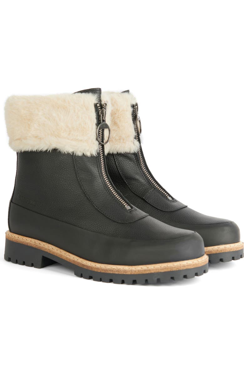 Barbour Rowen Faux Fur Lined Boot, Main, color,