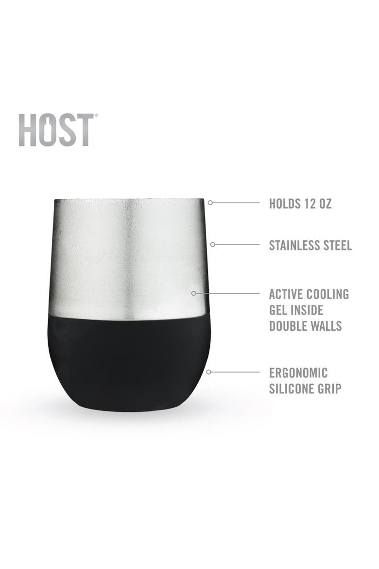 Stainless Steel Wine FREEZE Pro Cooling Cup, Alternate, color, Silver