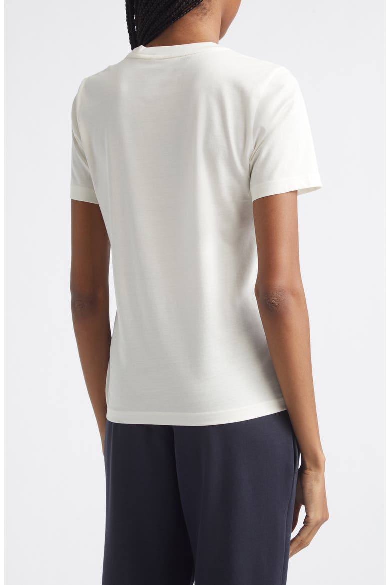 Logo Embroidered Cotton T-Shirt, Alternate, color, WHITE