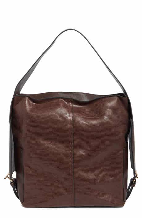 Faux Leather Shoulder Bag