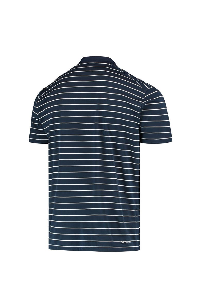 Nike Men's Nike Navy BYU Cougars Victory Stripe Performance 2022 Coaches Polo, Alternate, color,