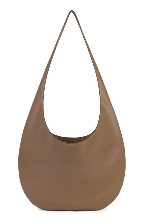 The H Leather Hobo Bag