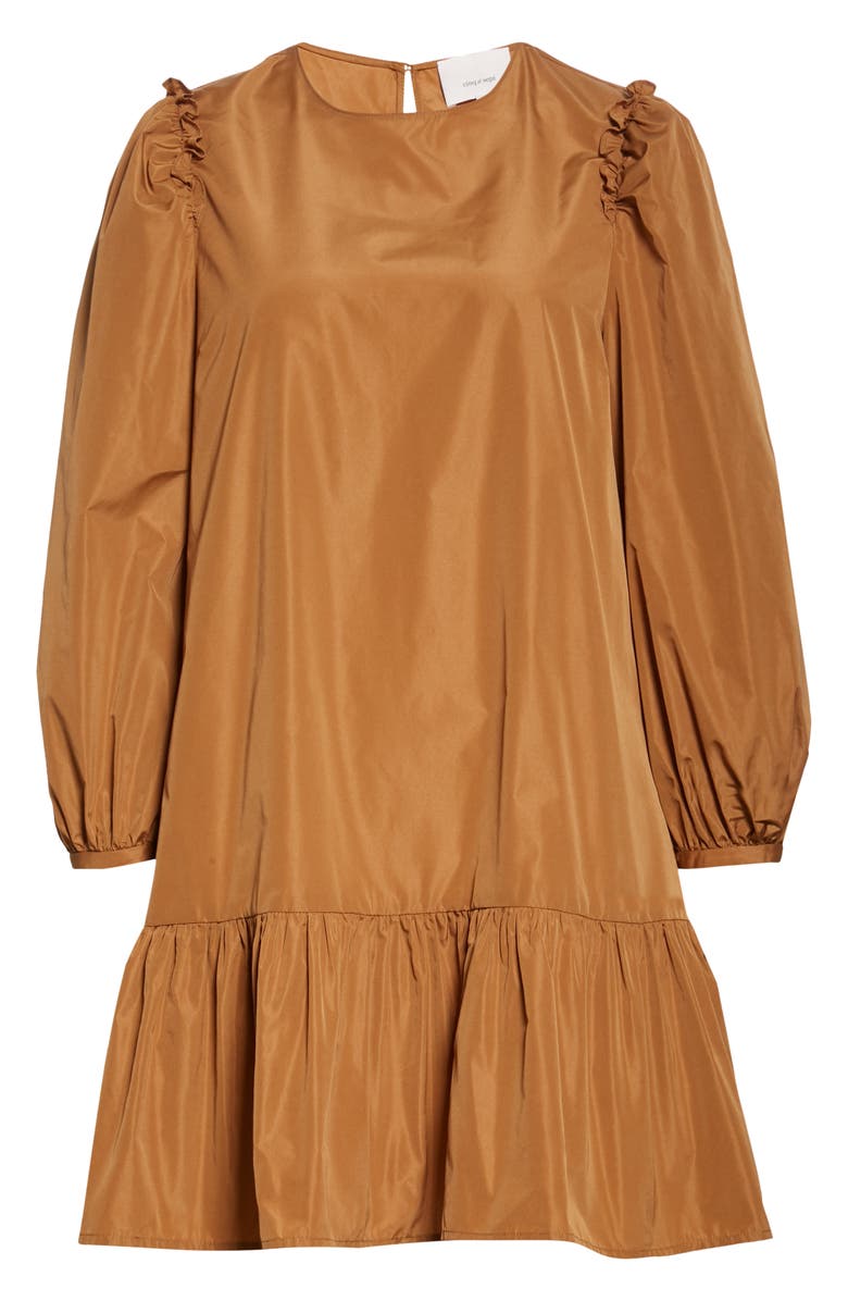 Cinq à Sept Cinq á Sept Jackie Ruffle Trim Minidress, Alternate, color, 