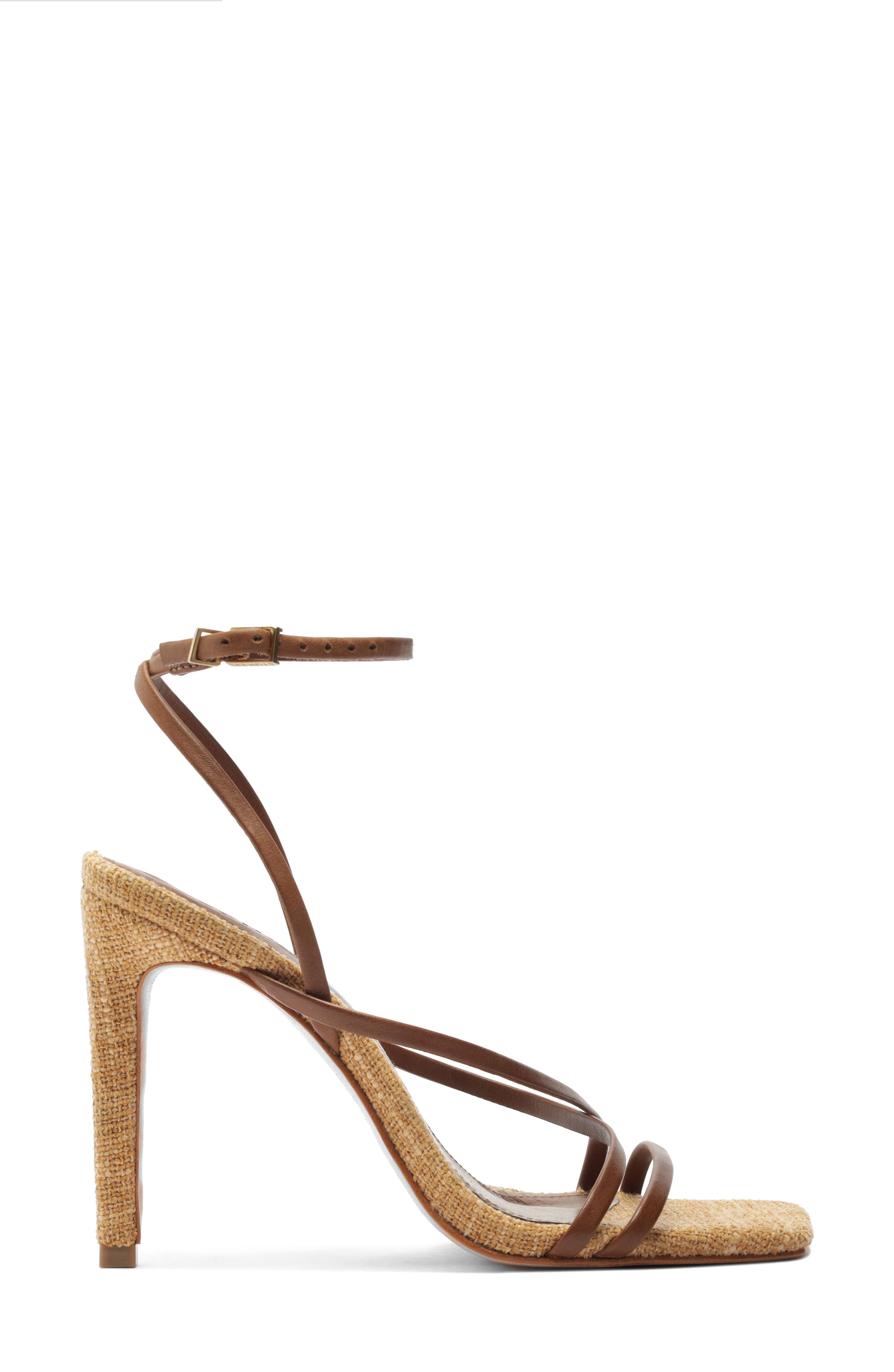 Schutz Bari Ankle Strap Sandal, Alternate, color, 