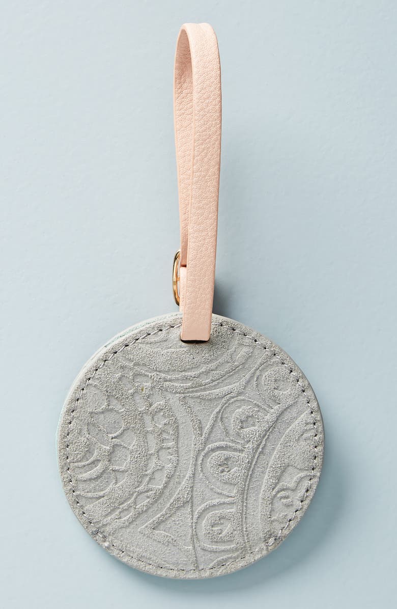 Anthropologie Home Anthropologie Foxglove Luggage Tag, Alternate, color,