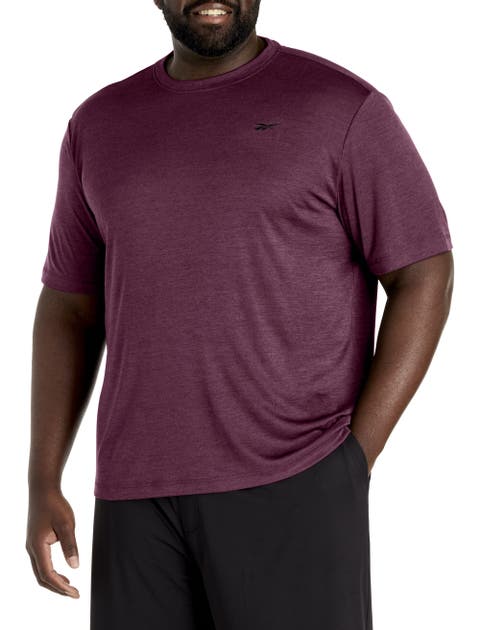 Big & Tall ID Train Melange Performance Tee