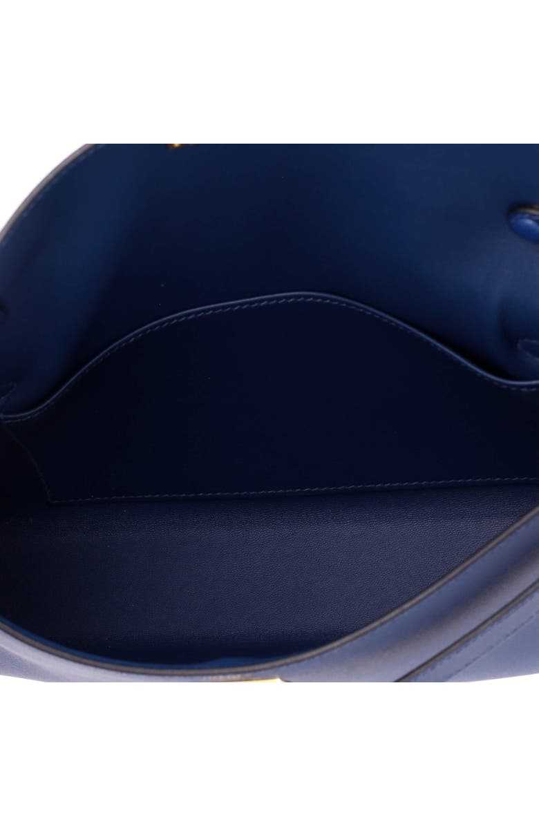 Pre-Owned Hermes Kelly Elan Shoulder Bag Madame, Alternate, color, Deep Blue