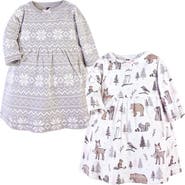Hudson Baby Two Pack of Long-Sleeve Dress
