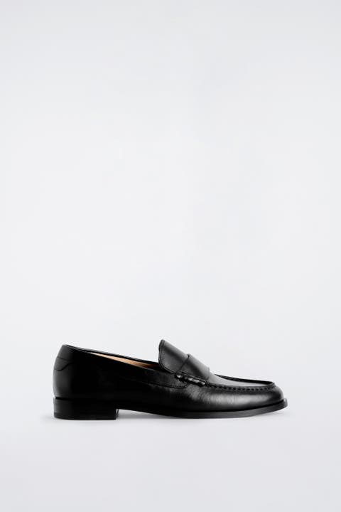 Leather Penny Loafers