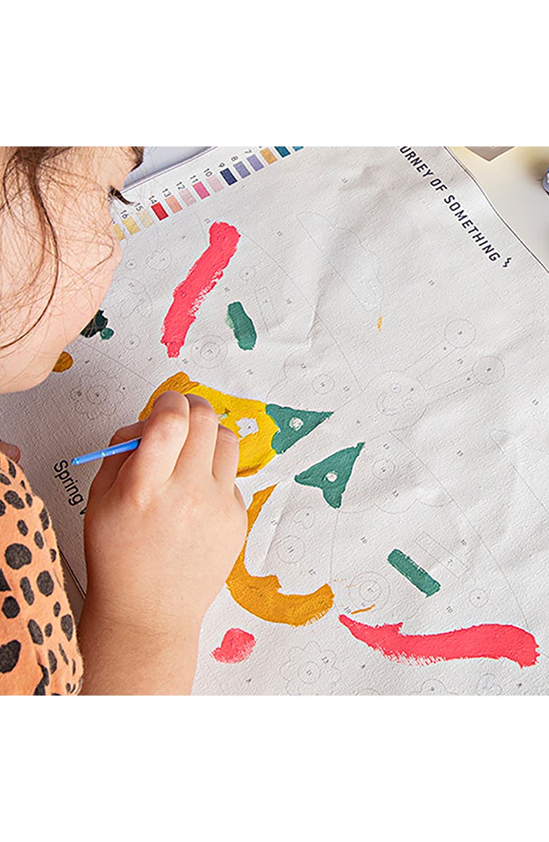 Journey of Something Paint By Numbers Outside the City, DIY Art Craft Kit, Alternate, color, Multicolored