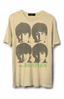 Junk Food The Beatles Portraits Graphic T-Shirt